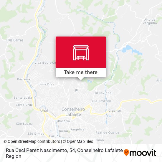 Rua Ceci Perez Nascimento, 54 map