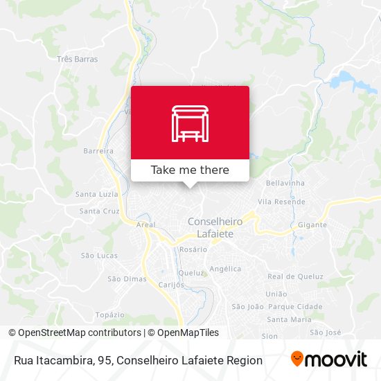 Rua Itacambira, 95 map