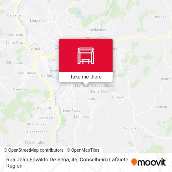 Rua Jean Edvaldo De Sena, 46 map