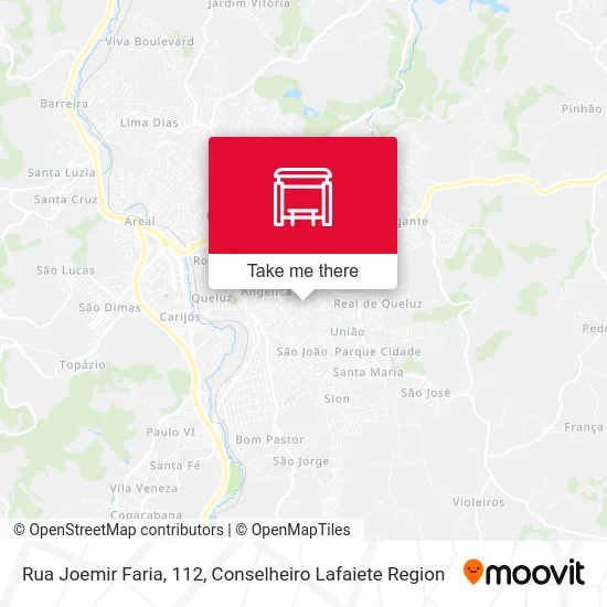 Rua Joemir Faria, 112 map