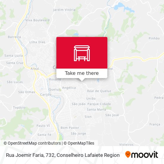 Rua Joemir Faria, 732 map
