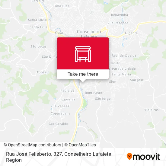 Rua José Felisberto, 327 map