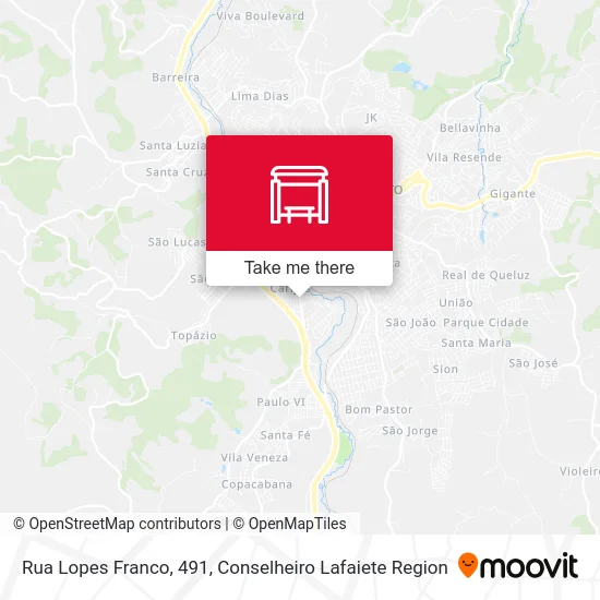 Rua Lopes Franco, 491 map