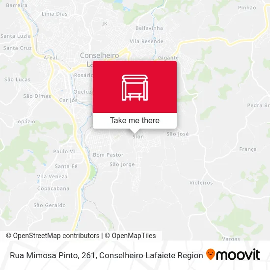 Rua Mimosa Pinto, 261 map