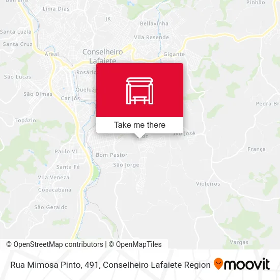 Rua Mimosa Pinto, 491 map