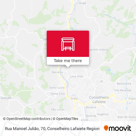 Rua Manoel Julião, 70 map
