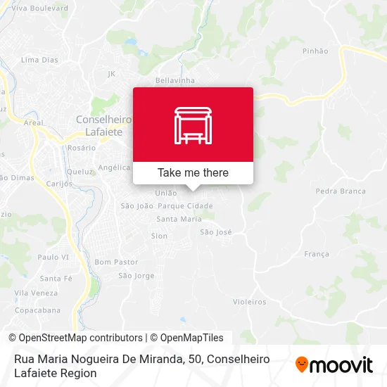 Rua Maria Nogueira De Miranda, 50 map