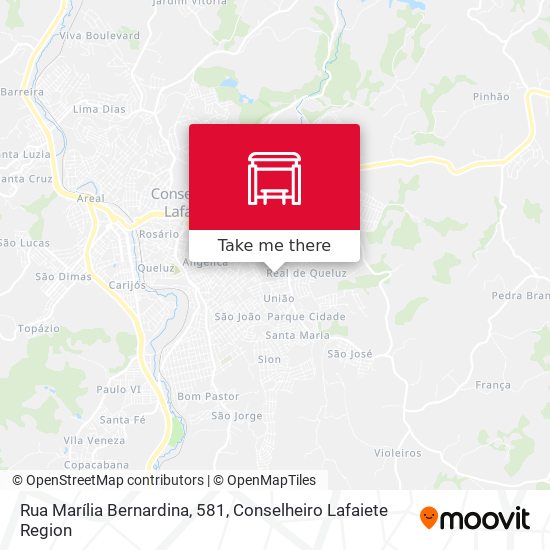 Rua Marília Bernardina, 581 map