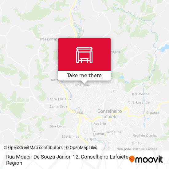 Rua Moacir De Souza Júnior, 12 map