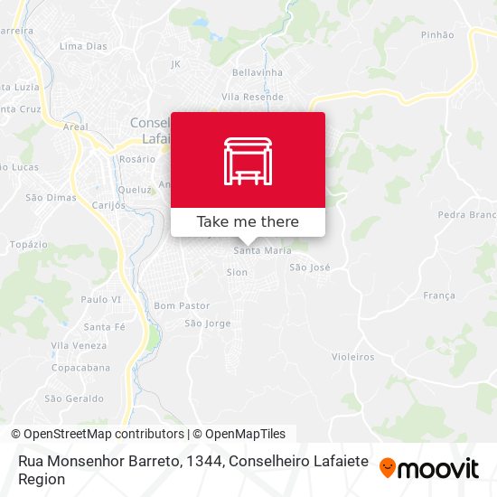 Rua Monsenhor Barreto, 1344 map