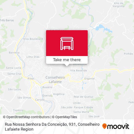 Rua Nossa Senhora Da Conceição, 931 map