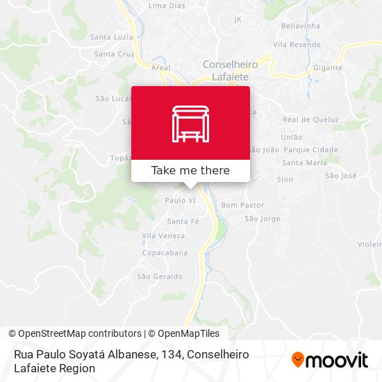 Rua Paulo Soyatá Albanese, 134 map