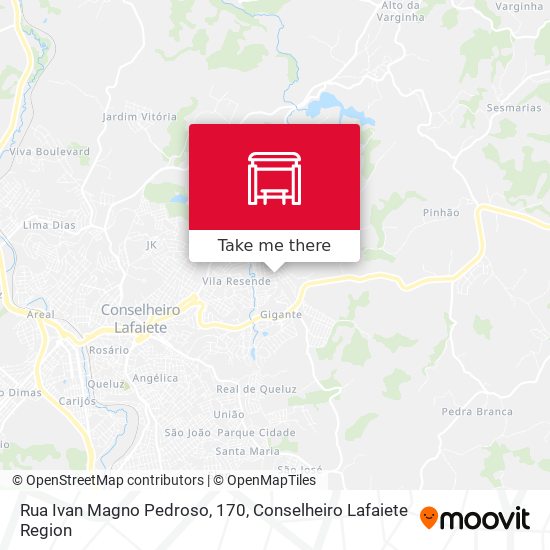 Rua Ivan Magno Pedroso, 170 map