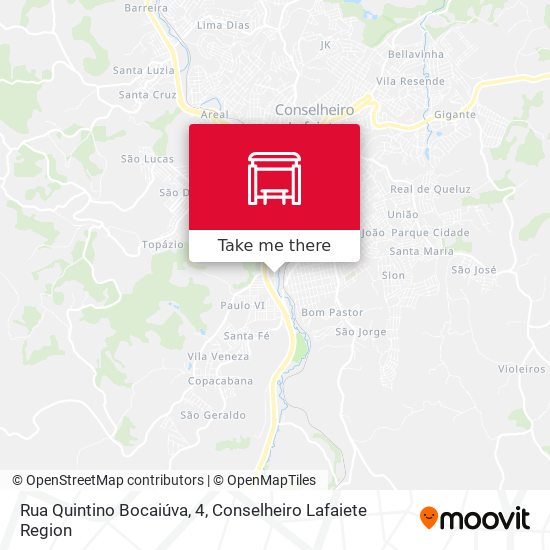 Rua Quintino Bocaiúva, 4 map