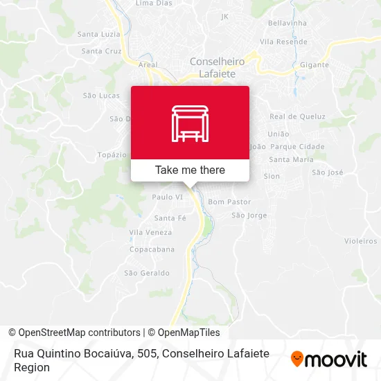 Rua Quintino Bocaiúva, 505 map