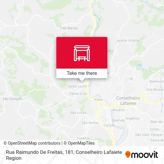 Rua Raimundo De Freitas, 181 map