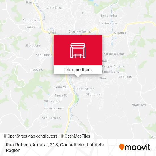 Rua Rubens Amaral, 213 map