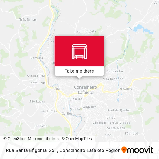 Rua Santa Efigênia, 251 map