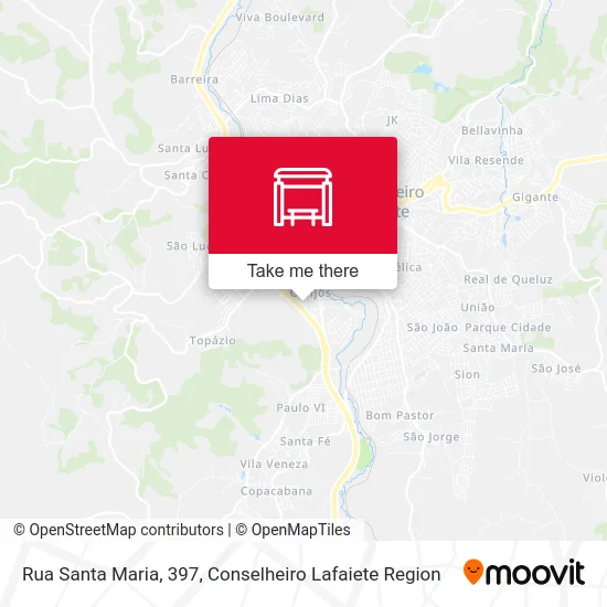 Rua Santa Maria, 397 map