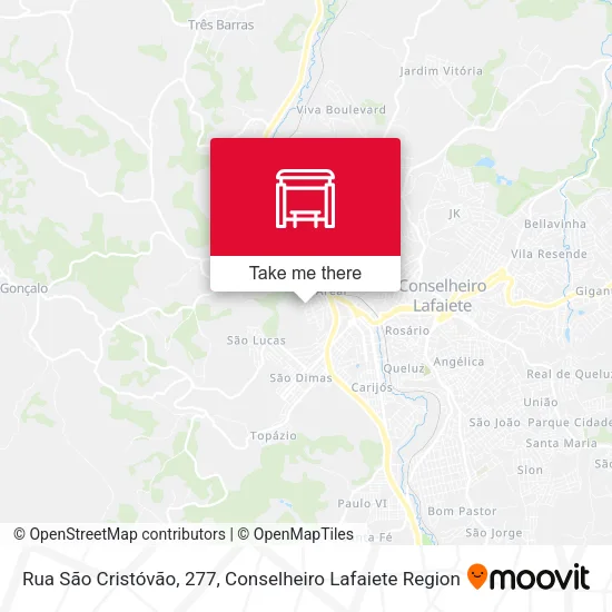 Rua São Cristóvão, 277 map