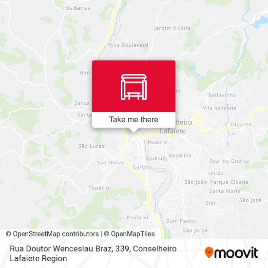 Rua Doutor Wenceslau Braz, 339 map