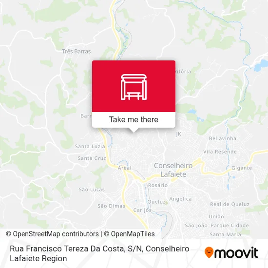 Rua Francisco Tereza Da Costa, S / N map