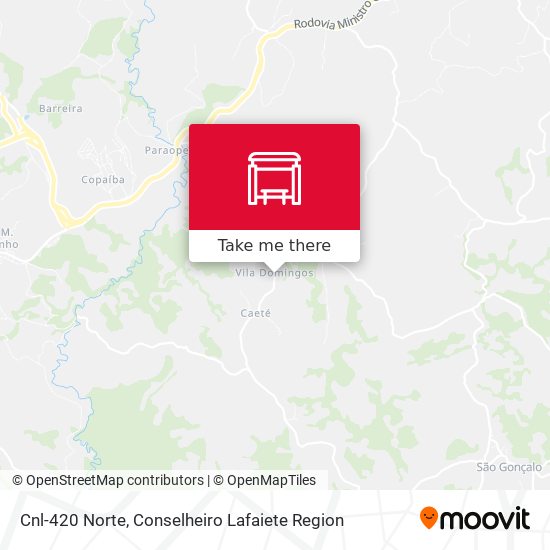 Cnl-420 Norte map