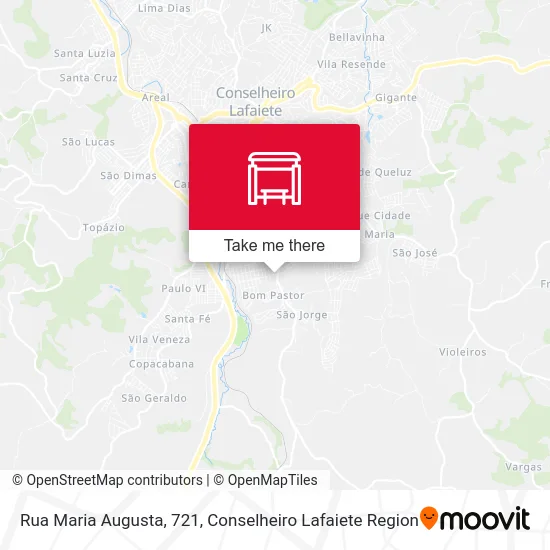 Rua Maria Augusta, 721 map