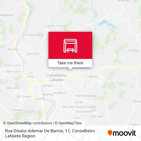 Rua Doutor Ademar De Barros, 11 map