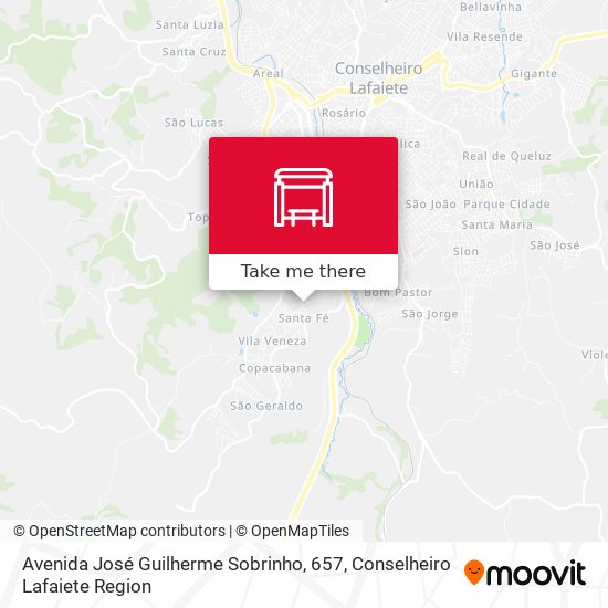 Avenida José Guilherme Sobrinho, 657 map
