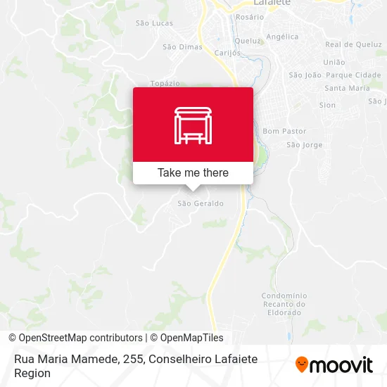 Rua Maria Mamede, 255 map