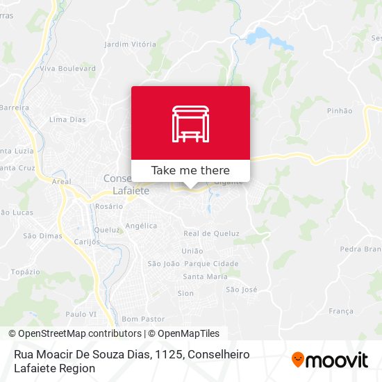 Rua Moacir De Souza Dias, 1125 map