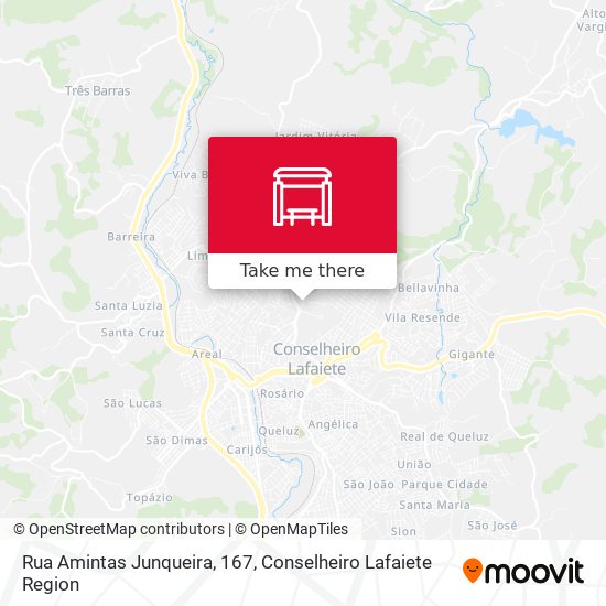 Rua Amintas Junqueira, 167 map