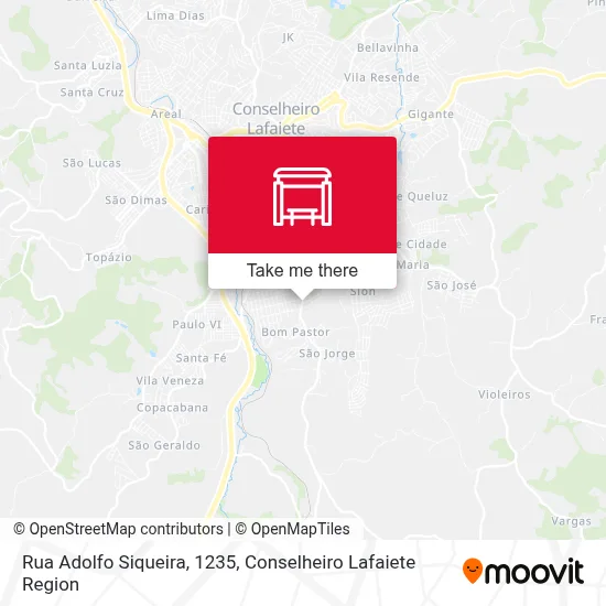 Rua Adolfo Siqueira, 1235 map