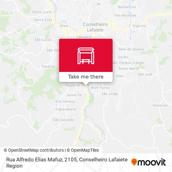 Rua Alfredo Elias Mafuz, 2105 map