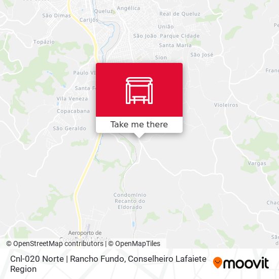Cnl-020 Norte | Rancho Fundo map