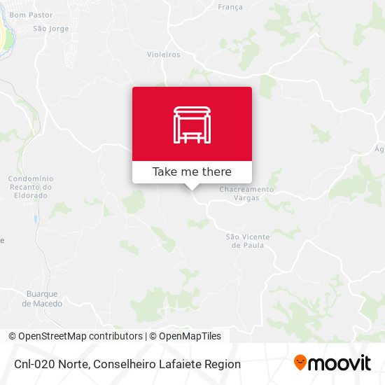 Cnl-020 Norte map
