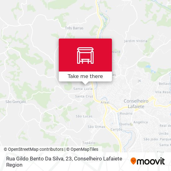 Rua Gildo Bento Da Silva, 23 map