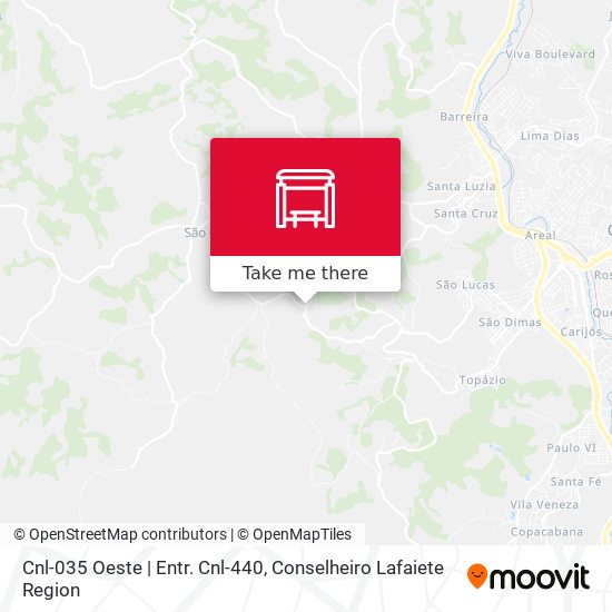 Cnl-035 Oeste | Entr. Cnl-440 map