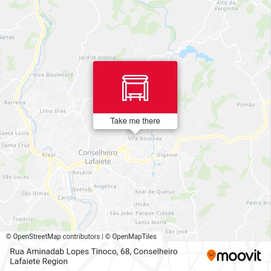 Rua Aminadab Lopes Tinoco, 68 map