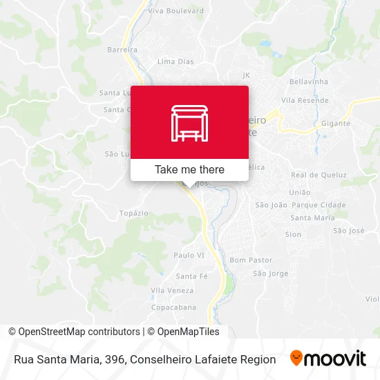 Rua Santa Maria, 396 map