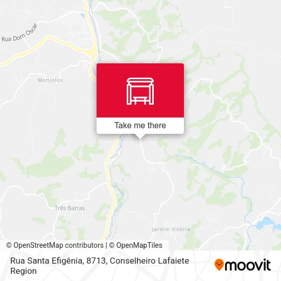 Rua Santa Efigênia, 8713 map