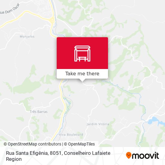 Rua Santa Efigênia, 8051 map
