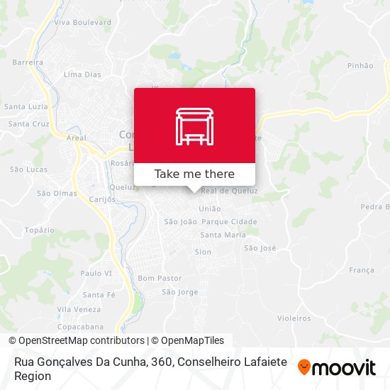 Rua Gonçalves Da Cunha, 360 map