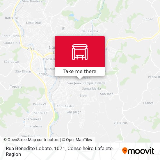 Rua Benedito Lobato, 1071 map