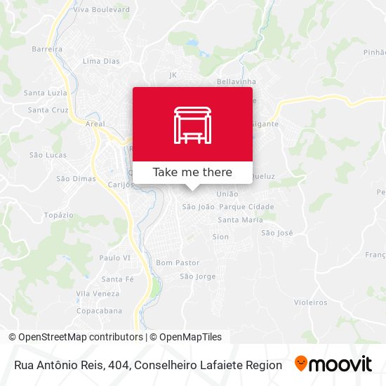 Rua Antônio Reis, 404 map