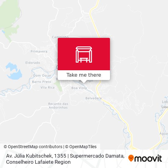 Av. Júlia Kubitschek, 1355 | Supermercado Damata map