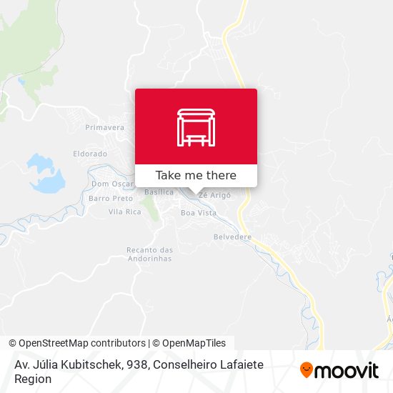 Av. Júlia Kubitschek, 938 map