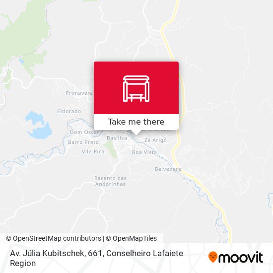 Av. Júlia Kubitschek, 661 map