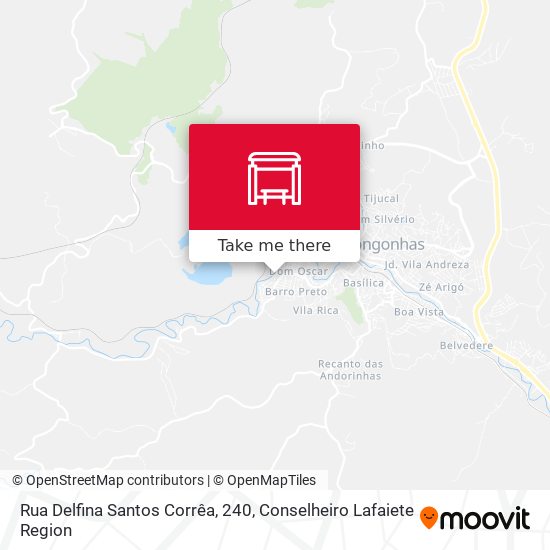 Rua Delfina Santos Corrêa, 240 map
